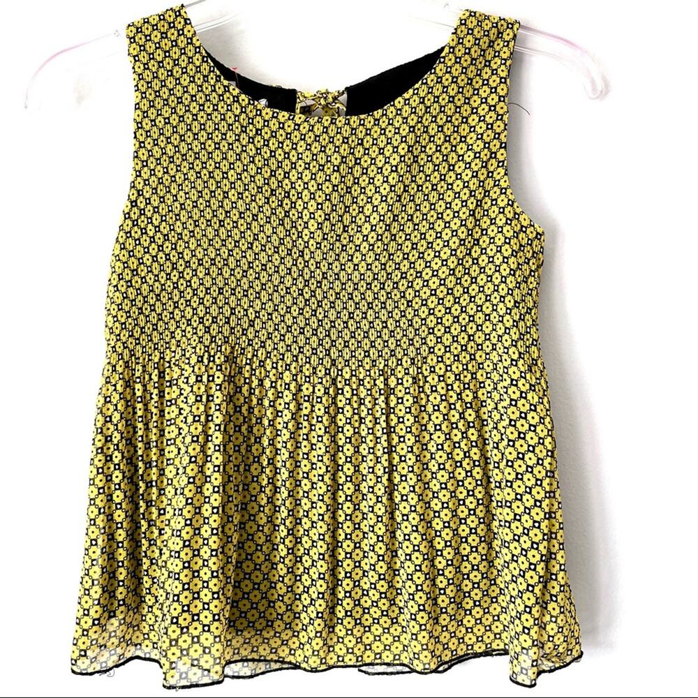 Byblos girls geometric design dressy sleeveless top size 8